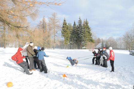 Schneespielchen