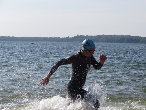 Tina - Schwimmausstieg