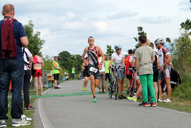 Martin flitzt ins Ziel