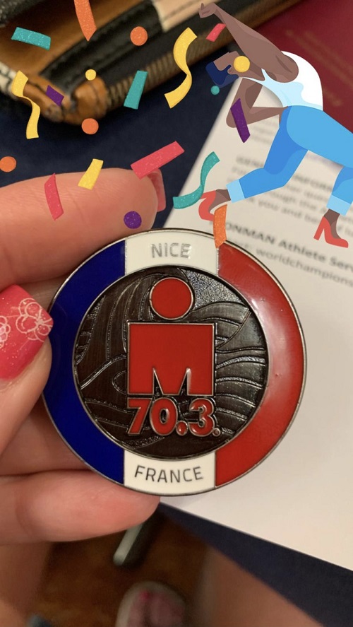 das Ticket nach Nizza